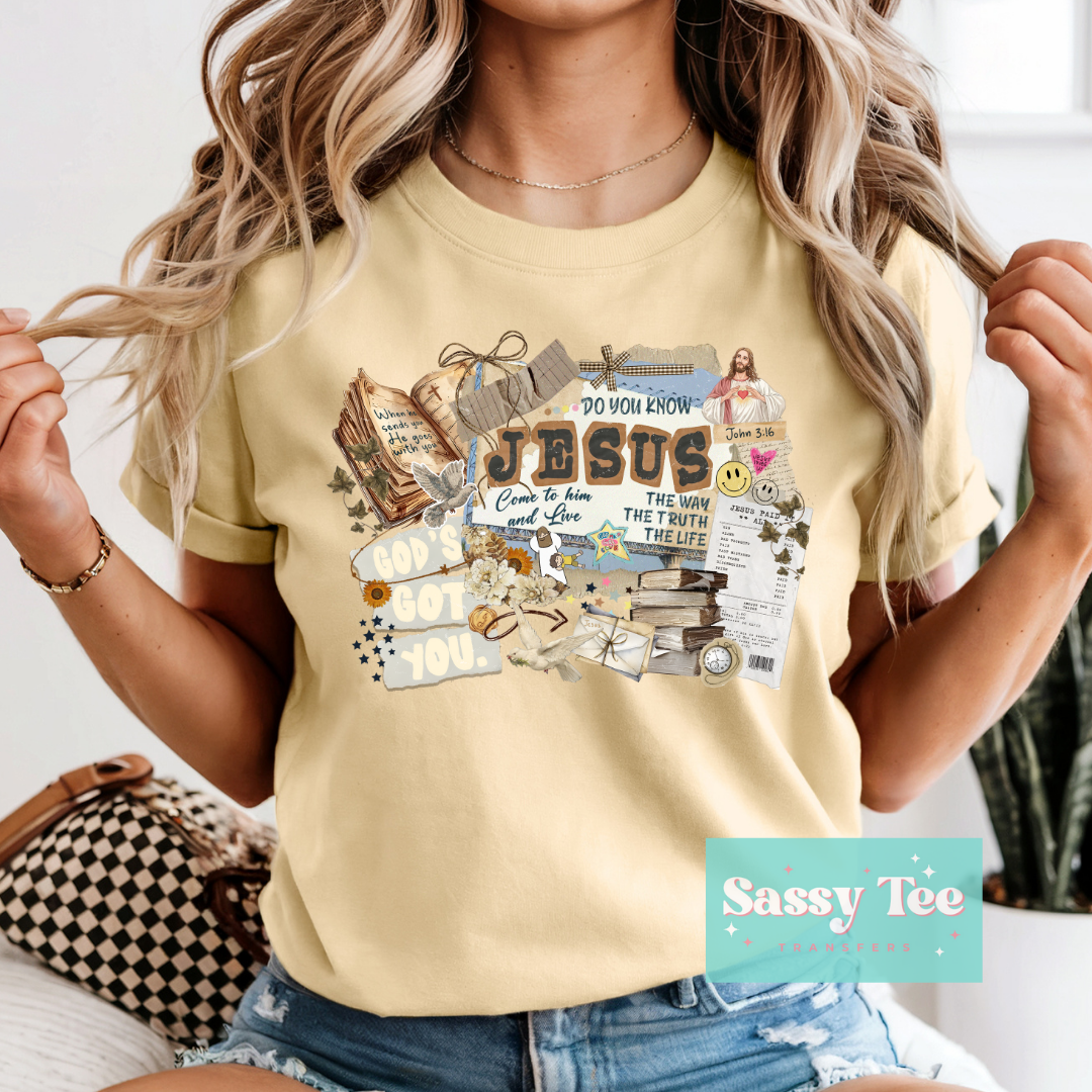 GOD'S GOT YOU FAITH COLLAGE **Preorder/Restock Ships in 5-10 biz days**