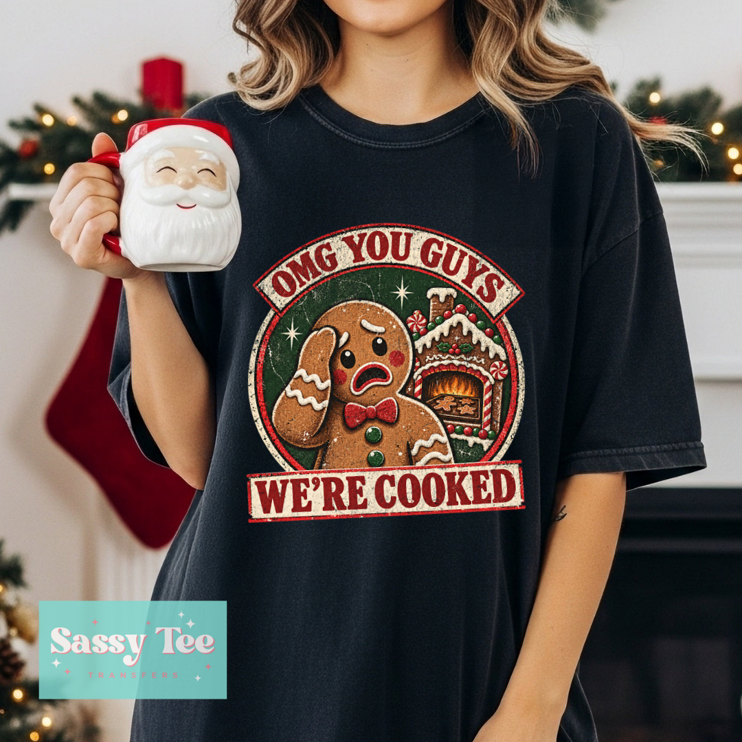 OMG YOU GUYS WE'RE COOKED GINGERBREAD **Preorder/Restock Ships in 5-10 biz days**