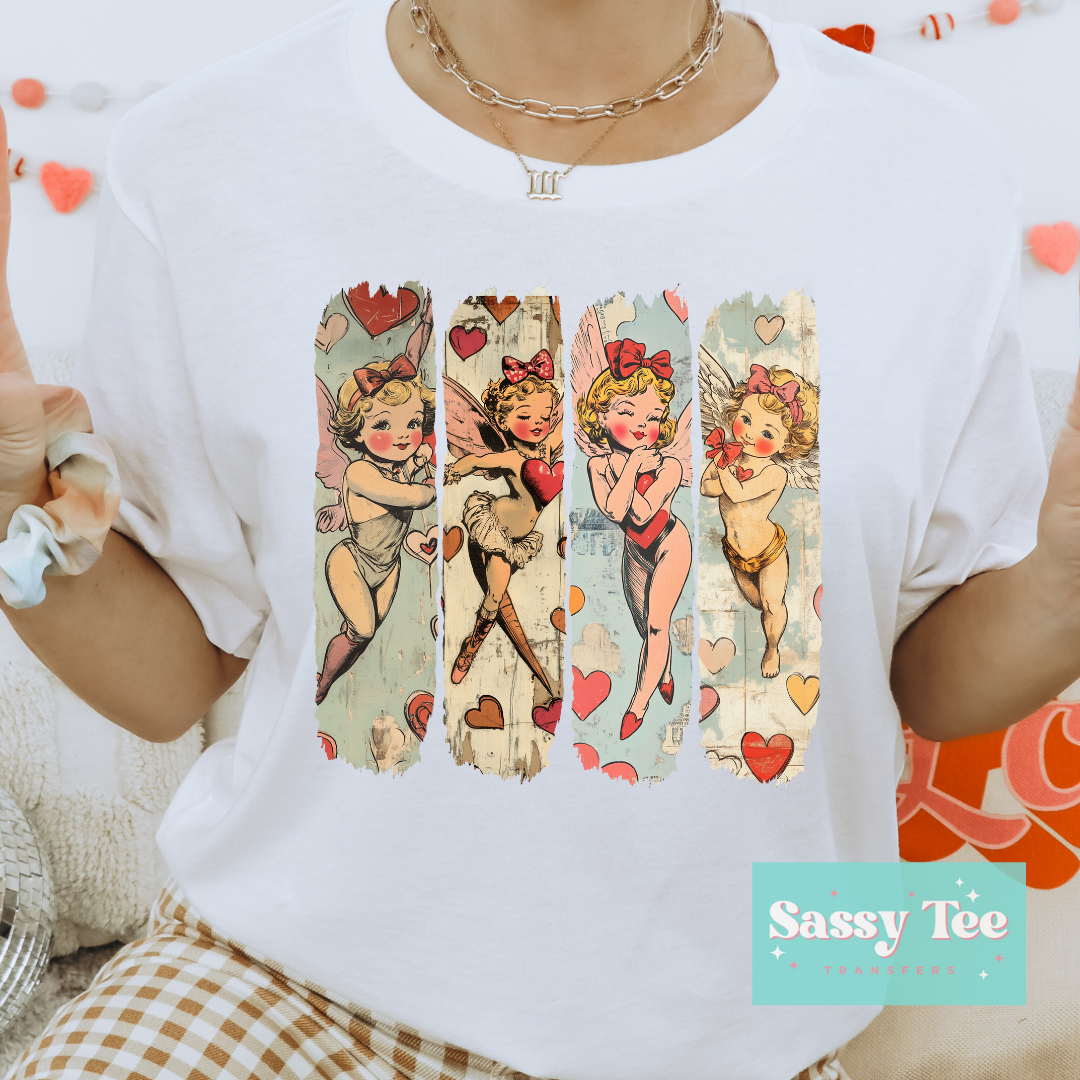 RETRO CUPID VALENTINE **Ships in 5-9 biz days