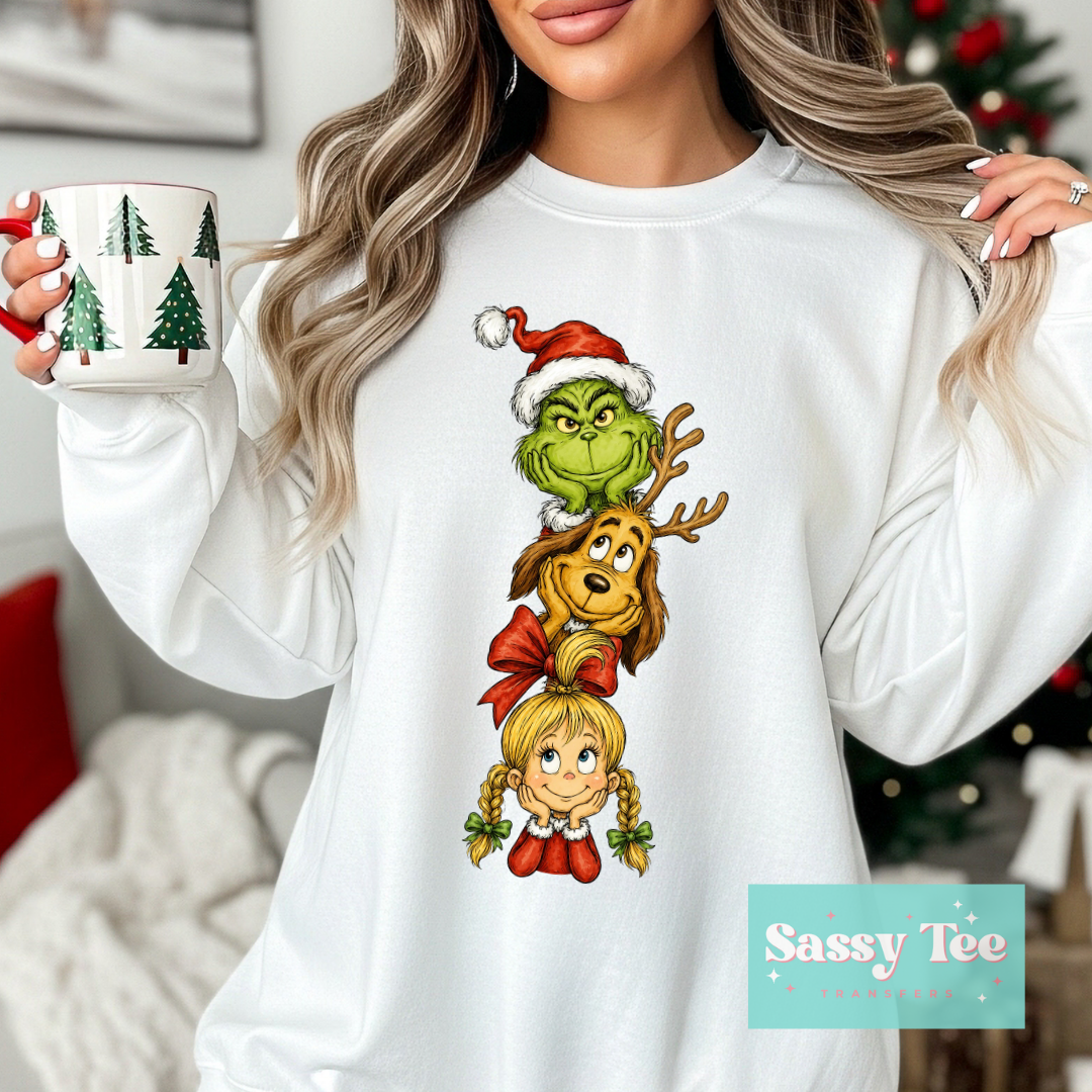 GREEN MAN CUTE FRIENDS HEAD IN HANDS **Preorder/Restock Ships in 5-10 biz days**