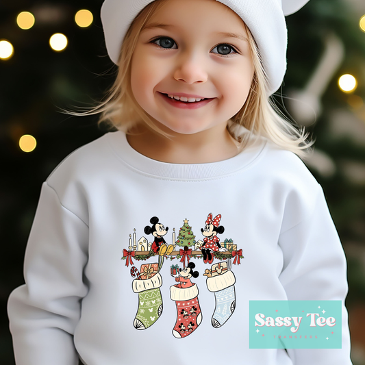 CHRISTMAS STOCKINGS MAGIC MOUSE Kids **Preorder/Restock Ships in Est. 5-12 biz days**