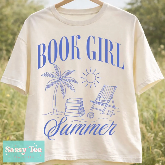 BOOK GIRL SUMMER BLUE **Preorder/Restock Ships in 5-10 biz days**