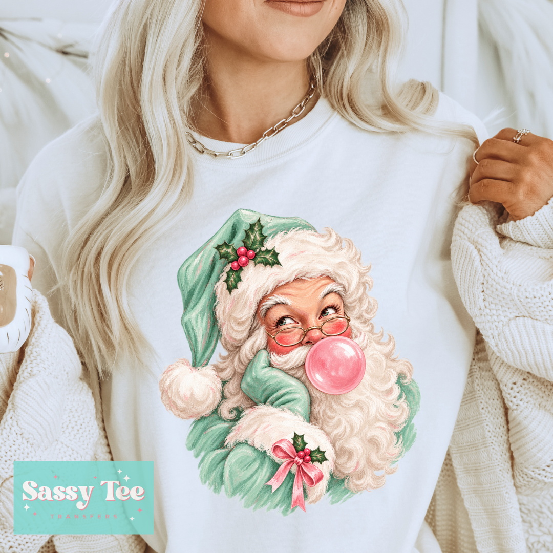 SANTA BUBBLEGUM MINT PINK **Preorder/Restock Ships in 5-10 biz days**