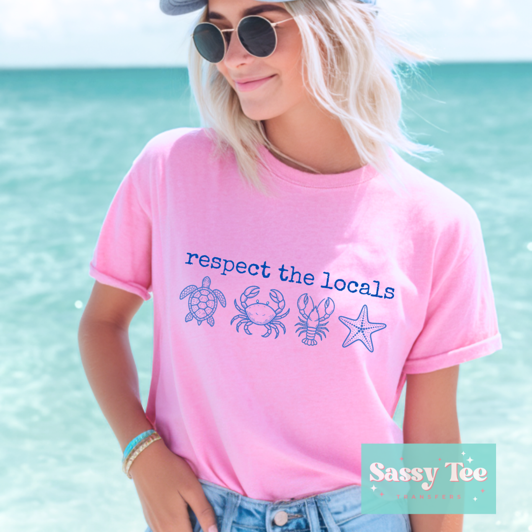 RESPECT THE LOCALS BLUE **Preorder/Restock Ships in 5-10 biz days**