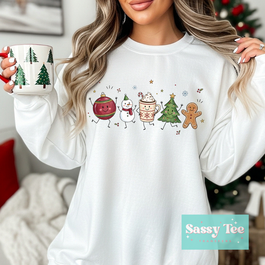 CHRISTMAS DOODLE ORNAMENT GINGERBREAD **Preorder/Restock Ships in 5-10 biz days**