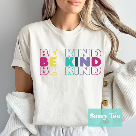 BE KIND COLORFUL **Preorder/Restock Ships in Est. 5-12 biz days**