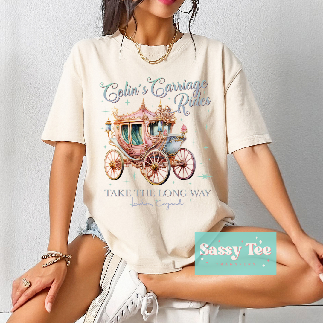 COLIN'S CARRIAGE RIDES TAKE THE LONG WAY **Preorder/Restock Ships in 5-10 biz days**