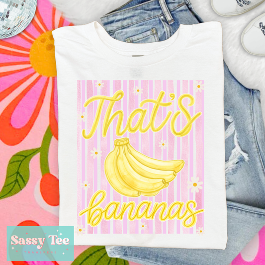 THAT'S BANANAS BRIGHT PREPPY STRIPES **Preorder/Restock Ships in 5-10 biz days**