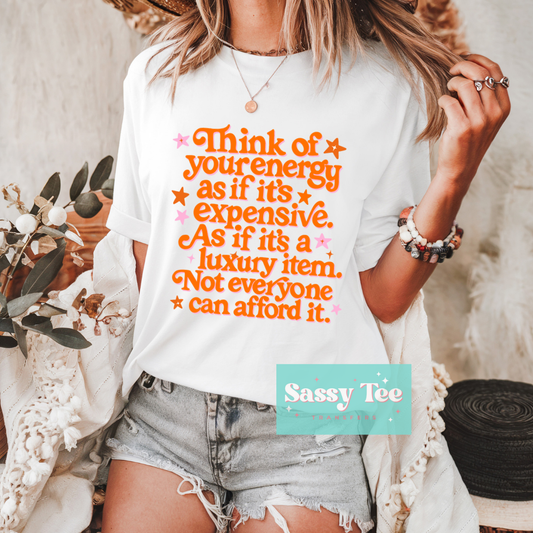 THINK OF YOUR ENERGY SWIFT **Preorder/Restock Ships in 5-10 biz days**