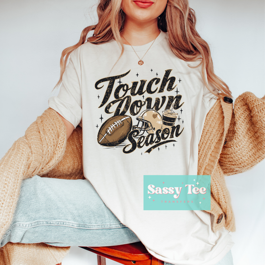 TOUCHDOWN SEASON FOOTBALL VINTAGE **Preorder Ships in 5-10 biz days**