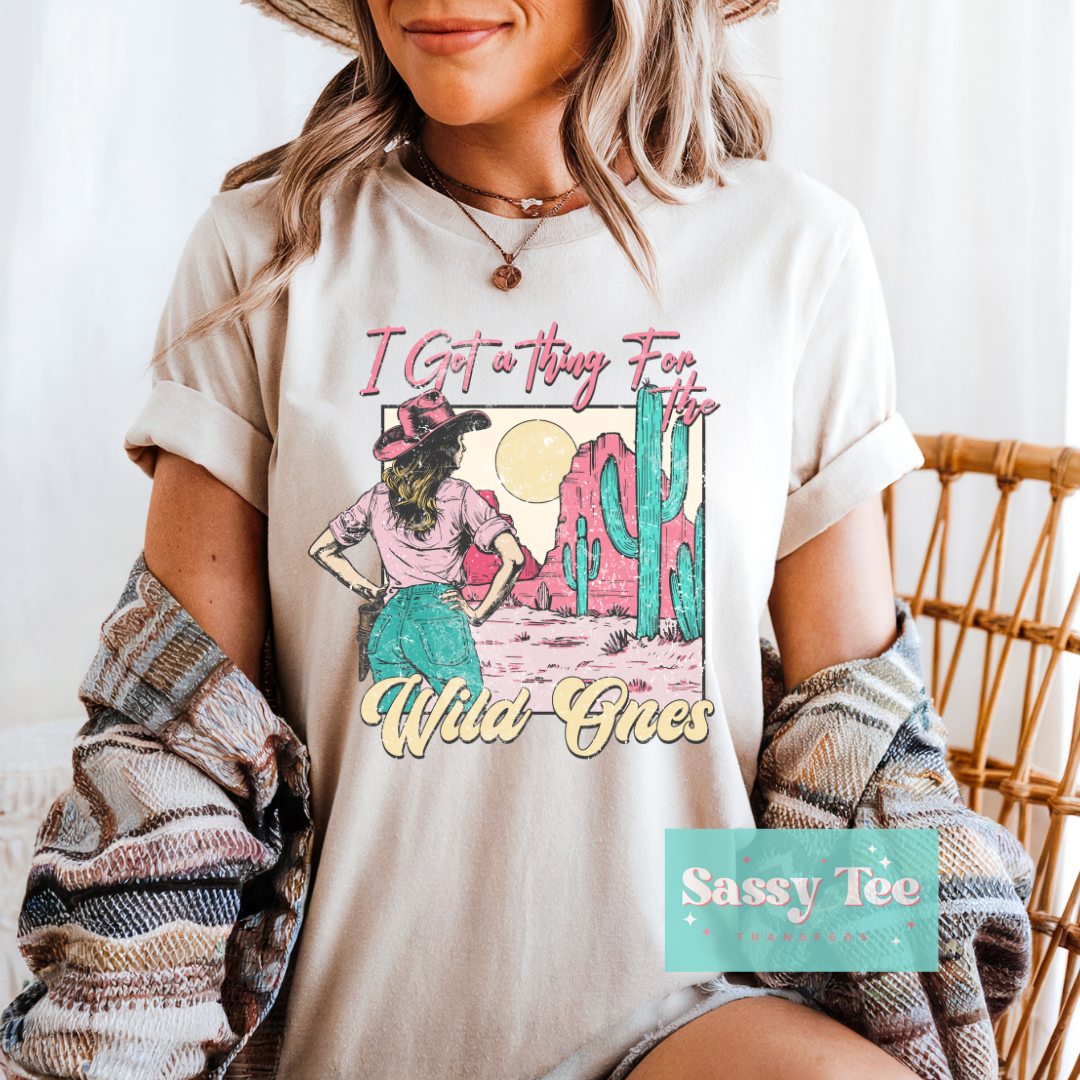 I GOT A THING FOR WILD ONES PINK WESTERN **Preorder Ships in 5-10 biz days**