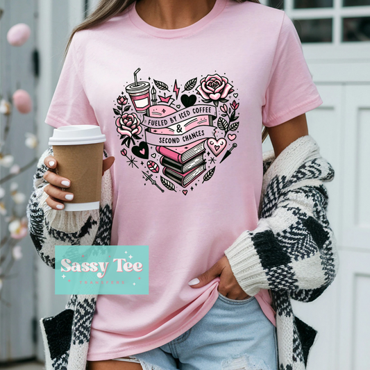 FUELED BY ICED COFFEE SECOND CHANCES BOOK **Preorder Ships in 5-10 biz days**