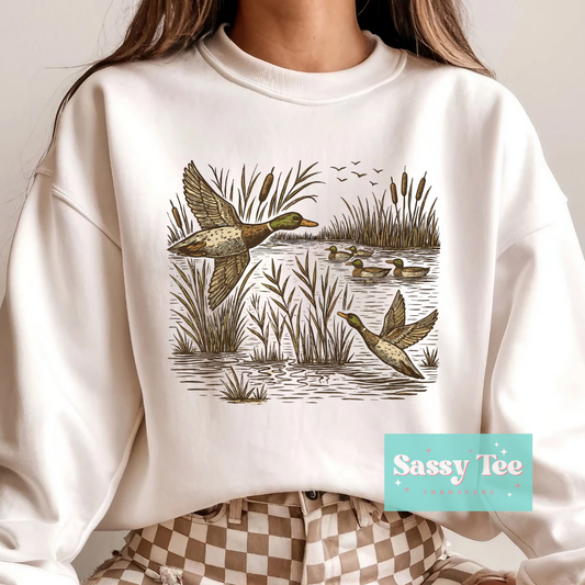 DUCK SEASON VINTAGE LAKE **Preorder/Restock Ships in 5-10 biz days**