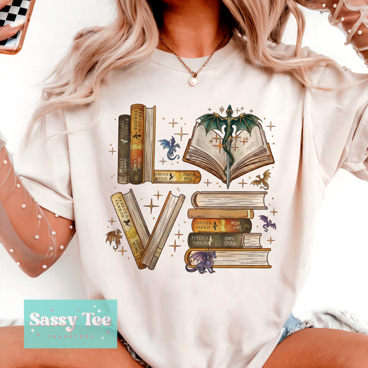 LOVE FOURTH WNG DRAGONS BOOK **Preorder/Restock Ships in 5-10 biz days**