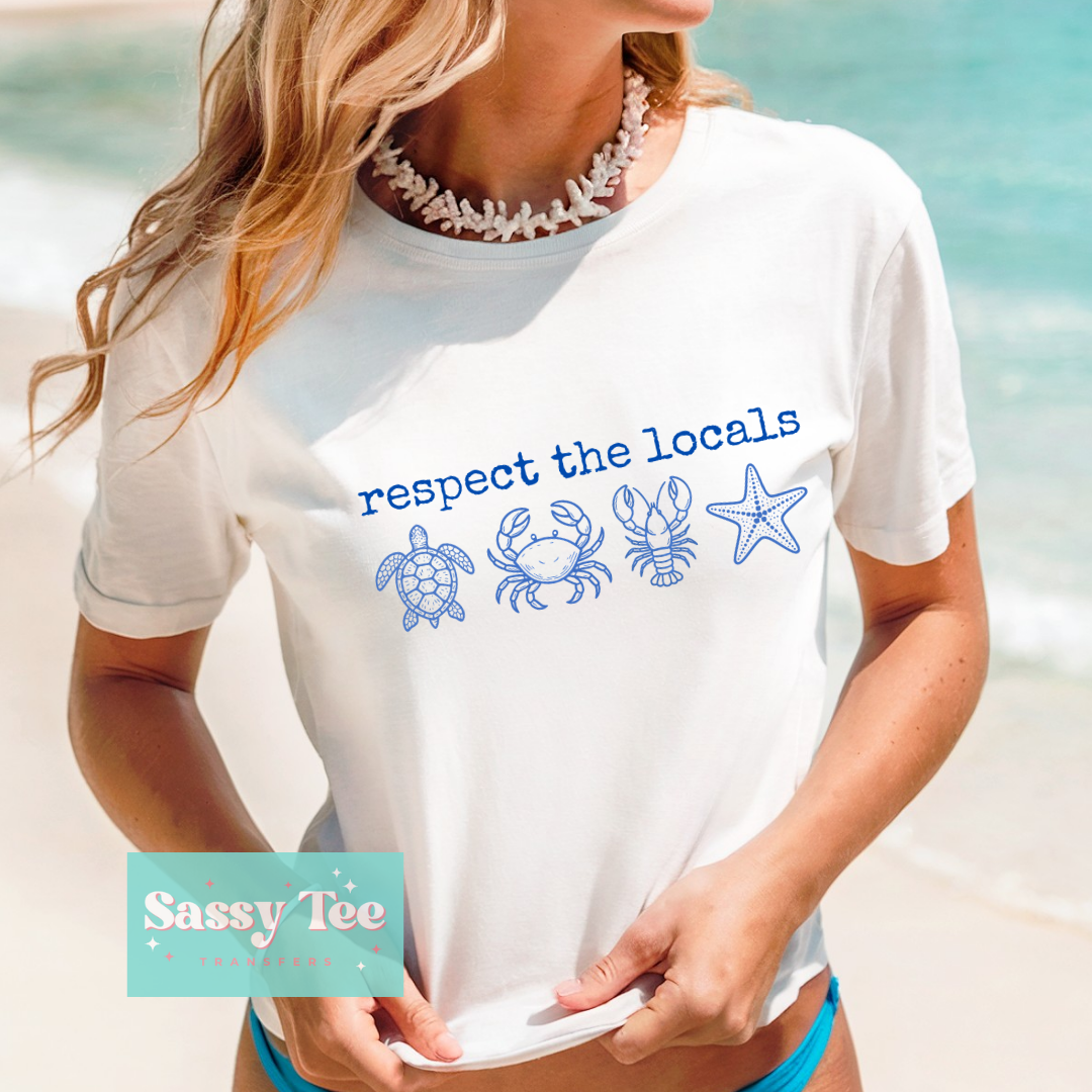 RESPECT THE LOCALS BLUE **Preorder/Restock Ships in 5-10 biz days**