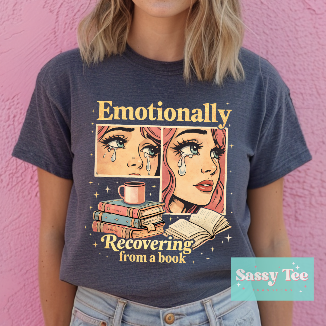 EMOTIONALLY RECOVERING FROM A BOOK **Preorder/Restock Ships in 5-10 biz days**