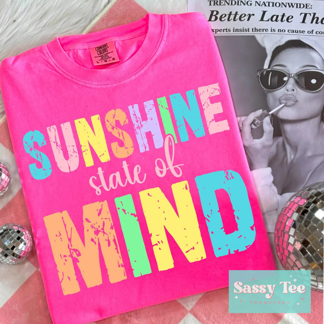 SUNSHINE STATE OF MIND BRIGHT COLORS