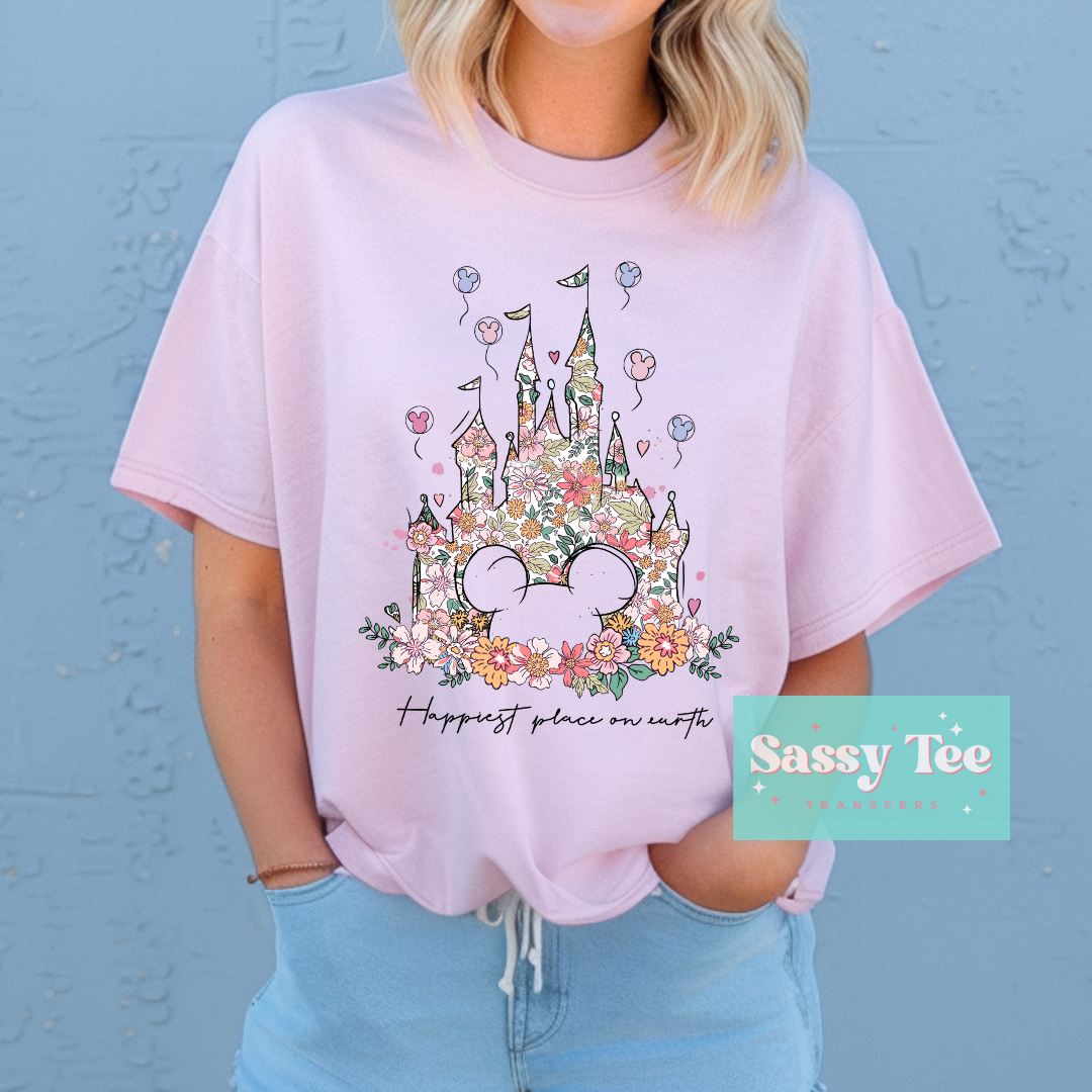 RETRO FLORAL MAGIC CASTLE VACATION *Preorder Ships in 5-8 biz days*