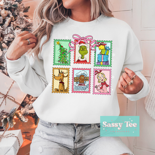 GREEN MAN FRIENDS FRAMES PINK BOW **Preorder/Restock Ships in 5-10 biz days**