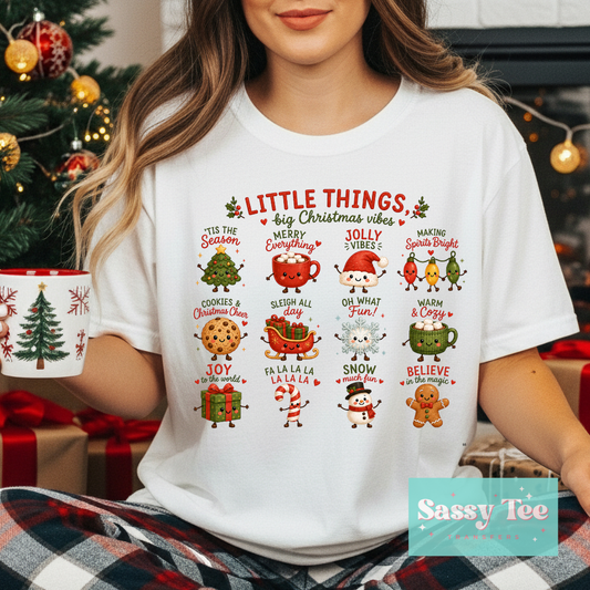 LITTLE THINGS BIG CHRISTMAS VIBES **Preorder/Restock Ships in 5-10 biz days**