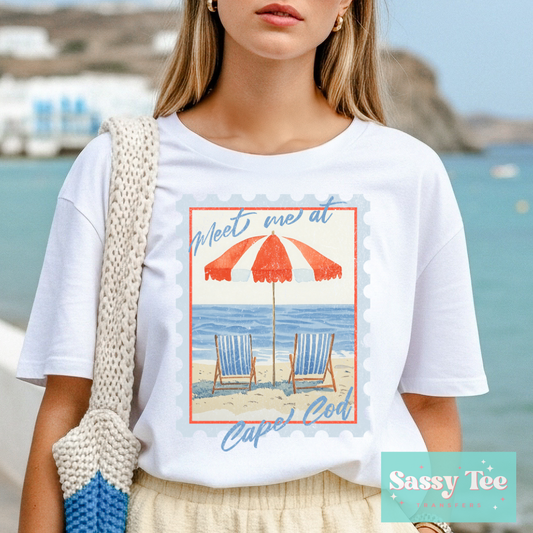 MEET ME AT CAPE COD STAMP **Preorder/Restock Ships in 5-10 biz days**