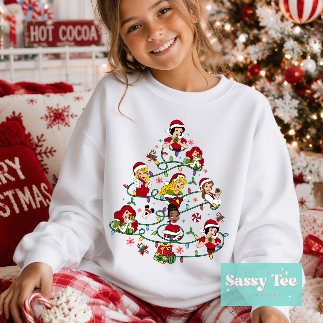 PRINCESS CHRISTMAS TREE LIGHTS Kids **Preorder/Restock Ships in 5-10 biz days** •