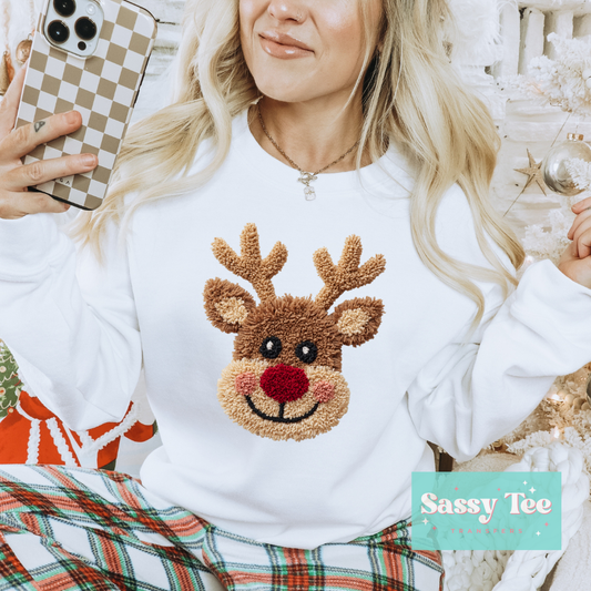 REINDEER FAUX CROCHET YARN **Preorder/Restock Ships in Est. 5-10 biz days**