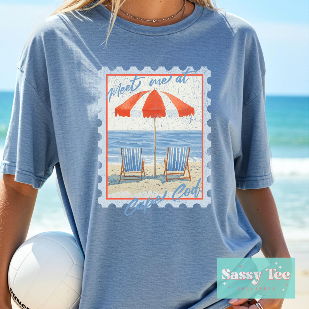 MEET ME AT CAPE COD STAMP **Preorder/Restock Ships in 5-10 biz days**