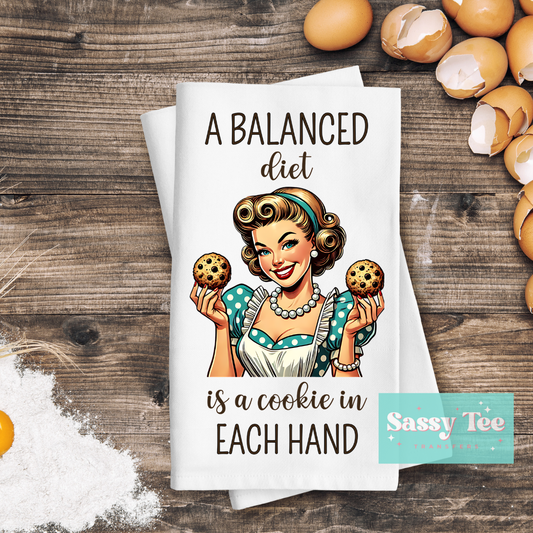 A BALANCED DIET.. COOKIES **Preorder, Ships in 5-14 biz days**
