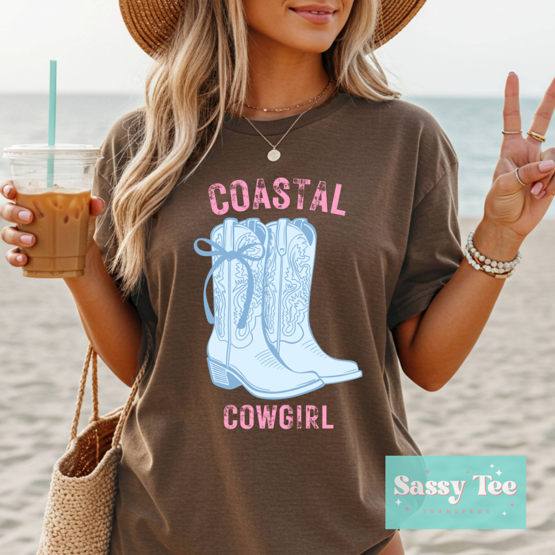 COASTAL COWGIRL PINK BLUE **Preorder/Restock Ships in 5-10 biz days**