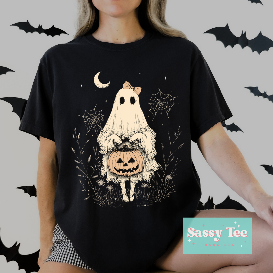 GHOST GIRL PUMPKIN MOON **Preorder/Restock Ships in 5-10 biz days**