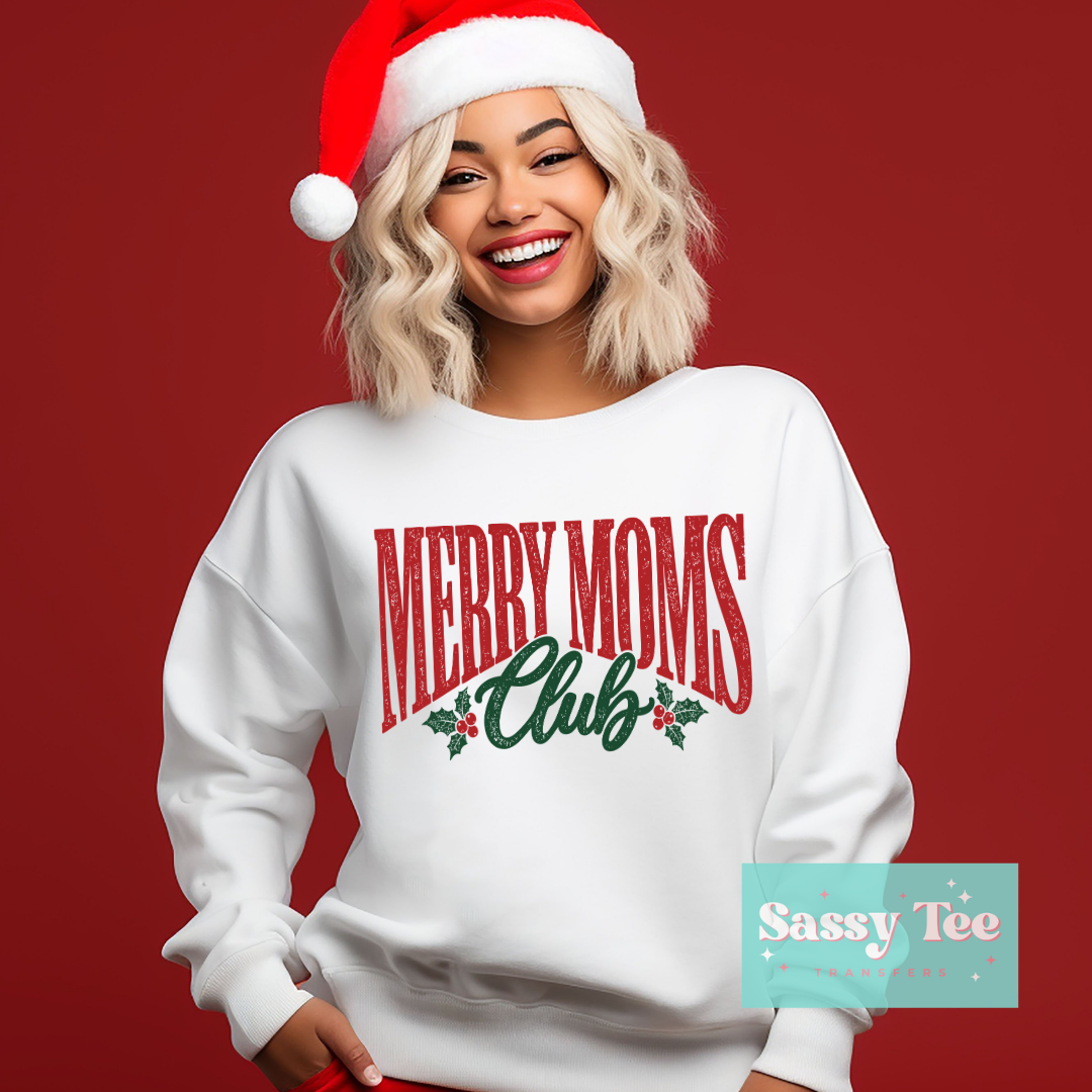 MERRY MOMS CLUB MISTLETOE **Preorder/Restock Ships in 5-10 biz days**
