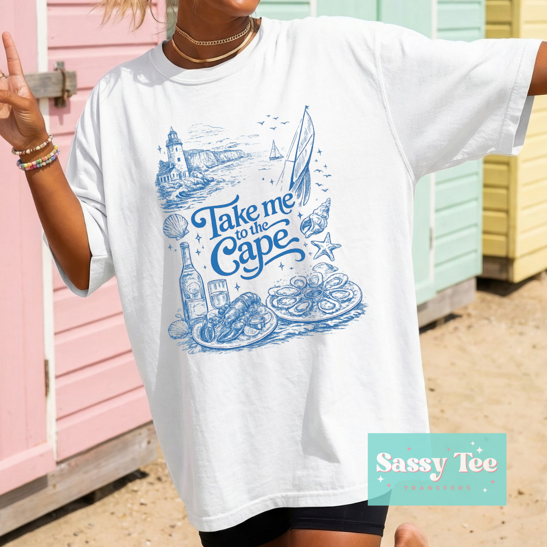 TAKE ME TO THE CAPE BLUE **Preorder/Restock Ships in 5-10 biz days**