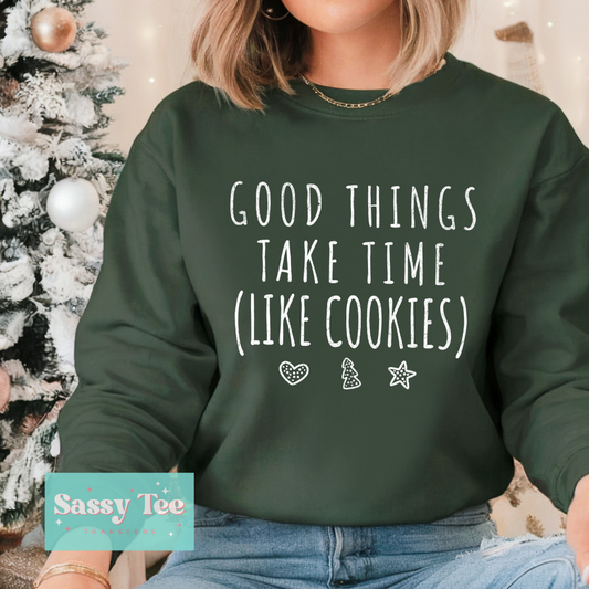 GOOD THINKS TAKE TIME COOKIE **Preorder/Restock Ships in 5-10 biz days**