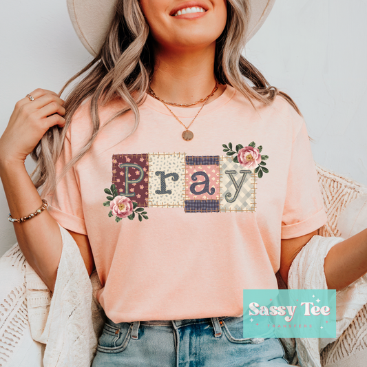 PRAY FLORAL PATCHWORK **Preorder/Restock Ships in 5-10 biz days**