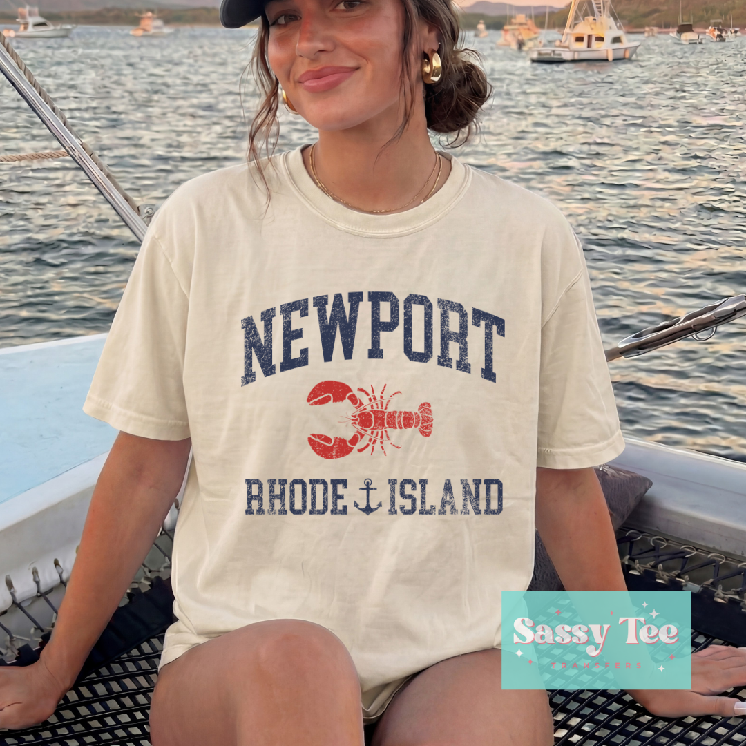 NEWPORT RHODE ISALND LOBSTER VINTAGE **Preorder/Restock Ships in 5-10 biz days**