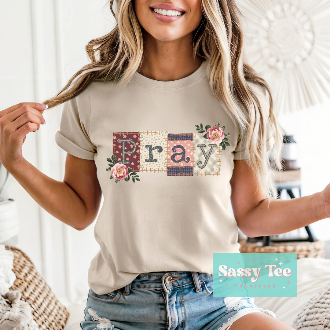 PRAY FLORAL PATCHWORK **Preorder/Restock Ships in 5-10 biz days**