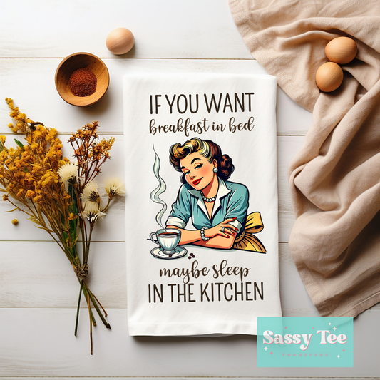 IF YOU WANT BREAKFAST IN BED.. **Preorder, Ships in 5-14 biz days**