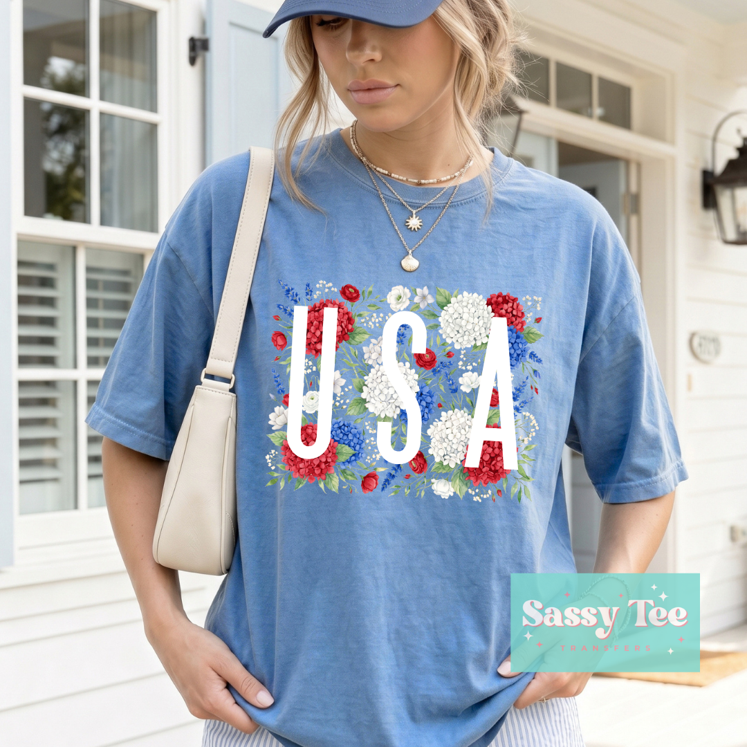 USA RED WHTIE BLUE HYDRANGEA **Preorder/Restock Ships in 5-10 biz days**
