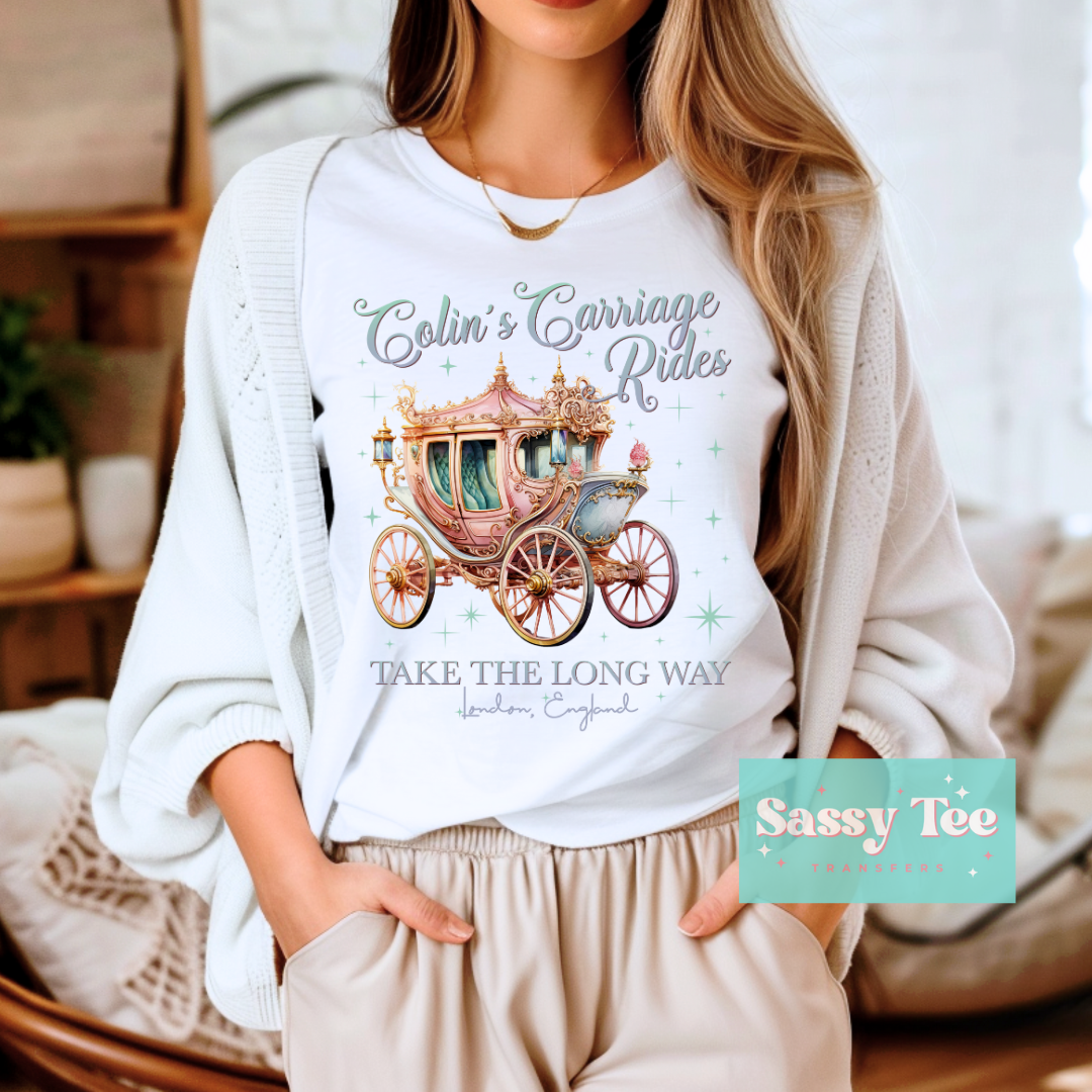 COLIN'S CARRIAGE RIDES TAKE THE LONG WAY **Preorder/Restock Ships in 5-10 biz days**