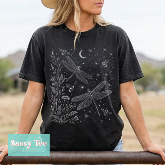 DRAGONFLIES MOONLIGHT WILDFLOWERS  **Preorder/Restock Ships in 5-10 biz days**