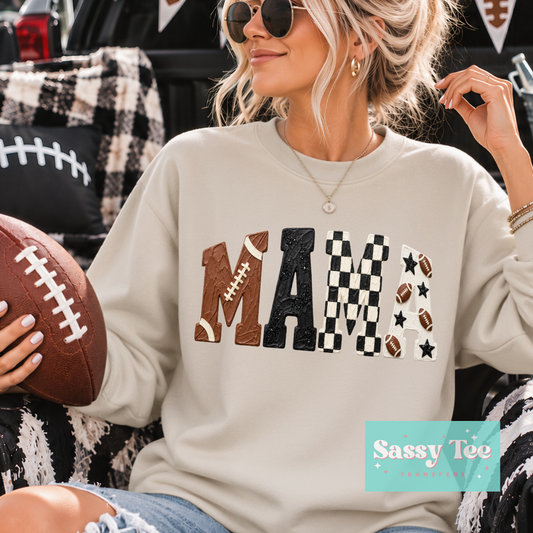 MAMA FOOTBALL FAUX TEXTURE PAINT **Preorder/Restock Ships in 5-10 biz days**