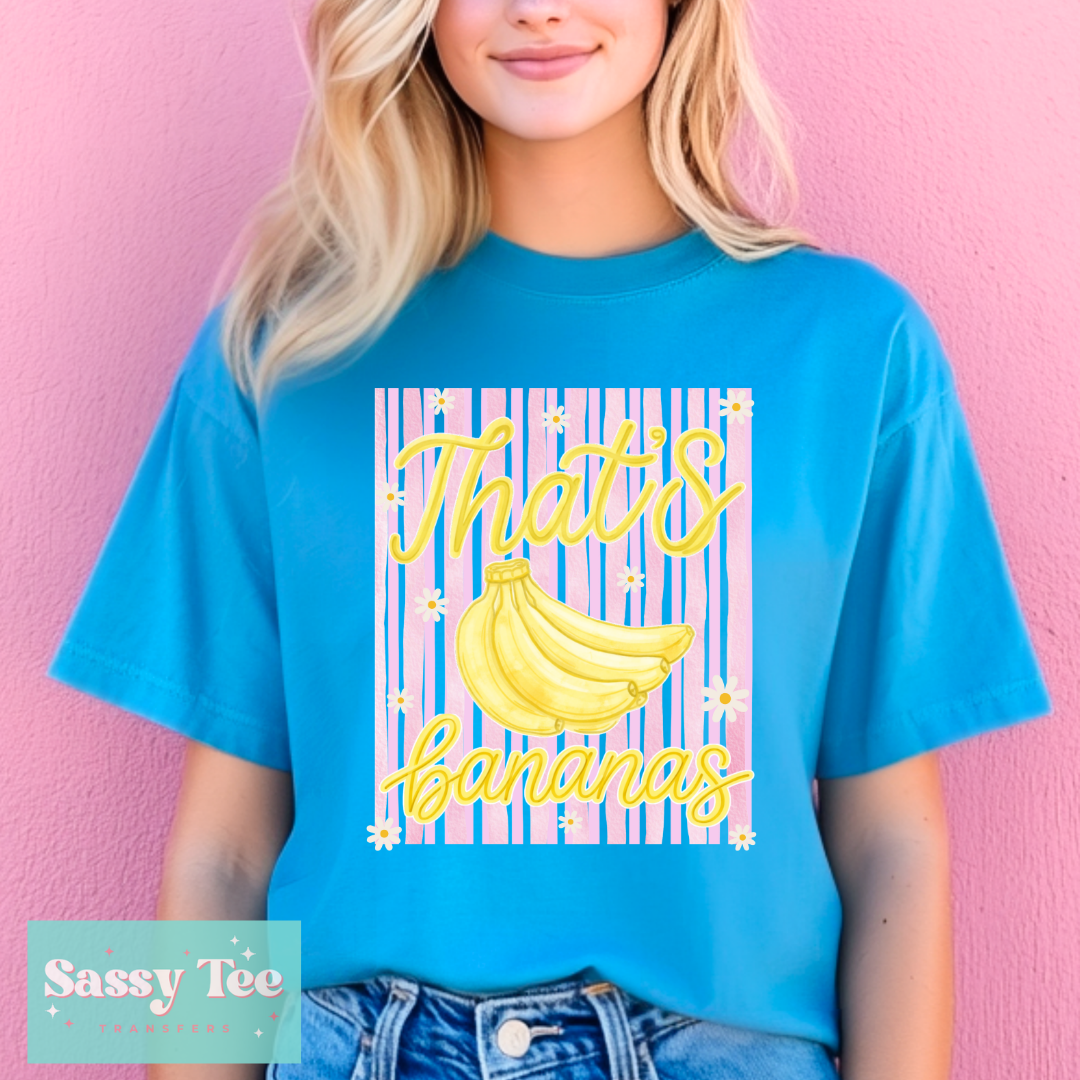 THAT'S BANANAS BRIGHT PREPPY STRIPES **Preorder/Restock Ships in 5-10 biz days**