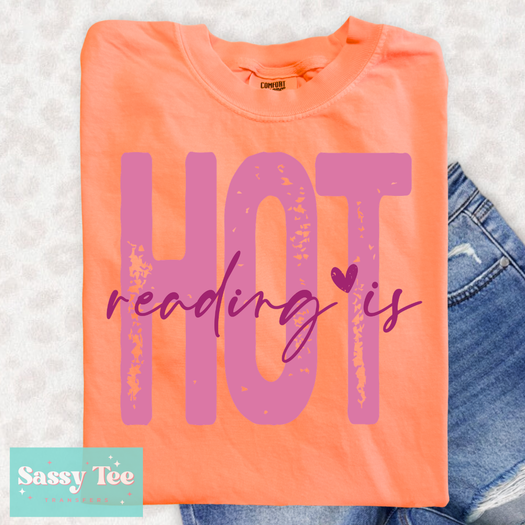 READING IS HOT PINK **Preorder/Restock Ships in 5-10 biz days**