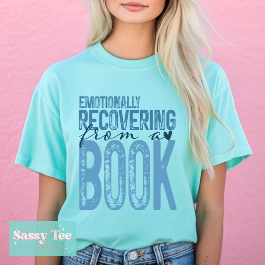 EMOTIONALLY RECOVERING FROM A BOOK BLUE **Preorder/Restock Ships in 5-10 biz days**