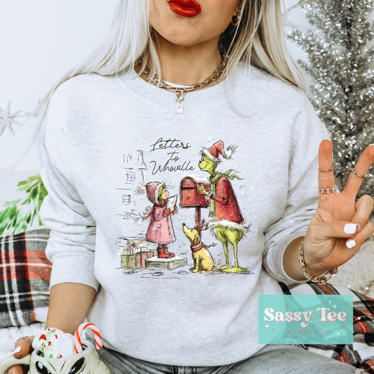 LETTERS TO WHOVILLE GREEN MAN **Preorder/Restock Ships in 5-10 biz days**