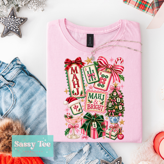 MAHJONG FRAMES CHRISTMAS **Preorder/Restock Ships in 5-10 biz days**