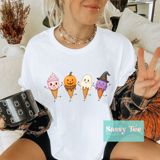 SPOOKY ICE CREAM DOODLES **Preorder/Restock Ships in 5-10 biz days**