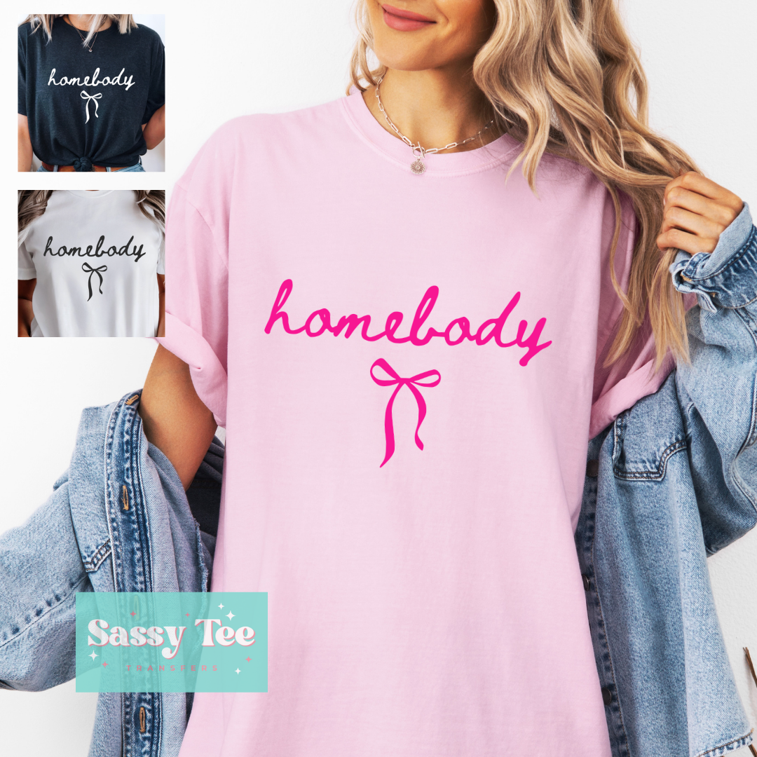 HOMEBODY BOW Pink/White/Black Color options **Preorder/Restock Ships in 5-10 biz days**