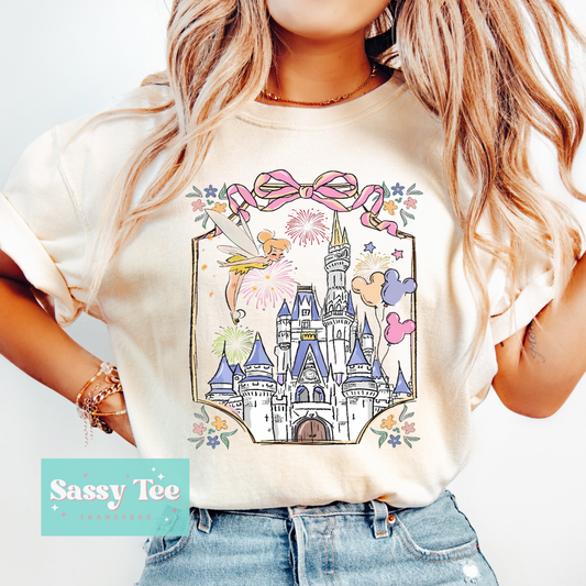 MAGIC CASTLE TINKER PINK BOW FRAME **Preorder/Restock Ships in 5-10 biz days**